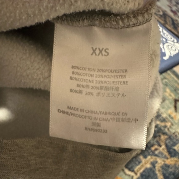 ESSENTIALS Light Gray Pullover Hoodie - Picture 10 of 15